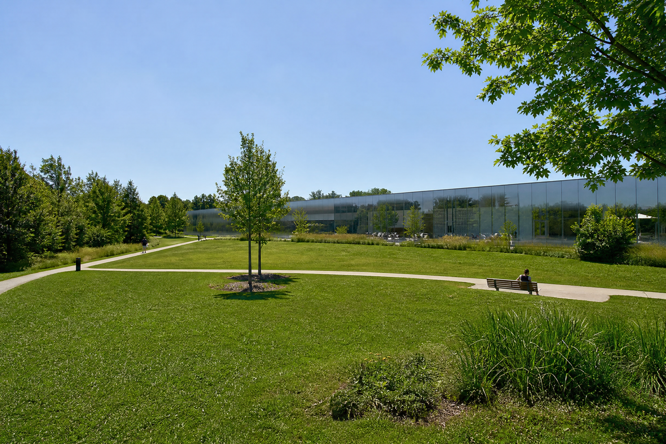Parc du Louvre-Lens pour une rencontre senior