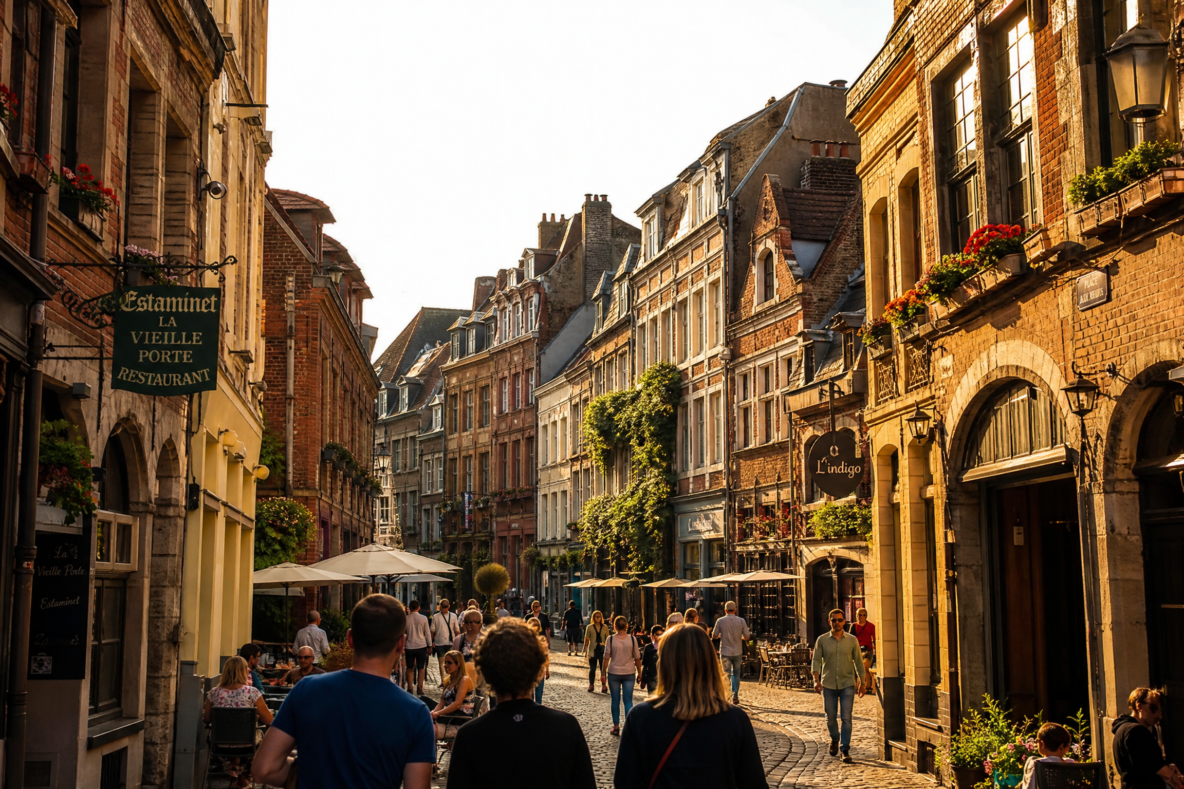 Vieux-Lille, quartier historique pour une rencontre senior