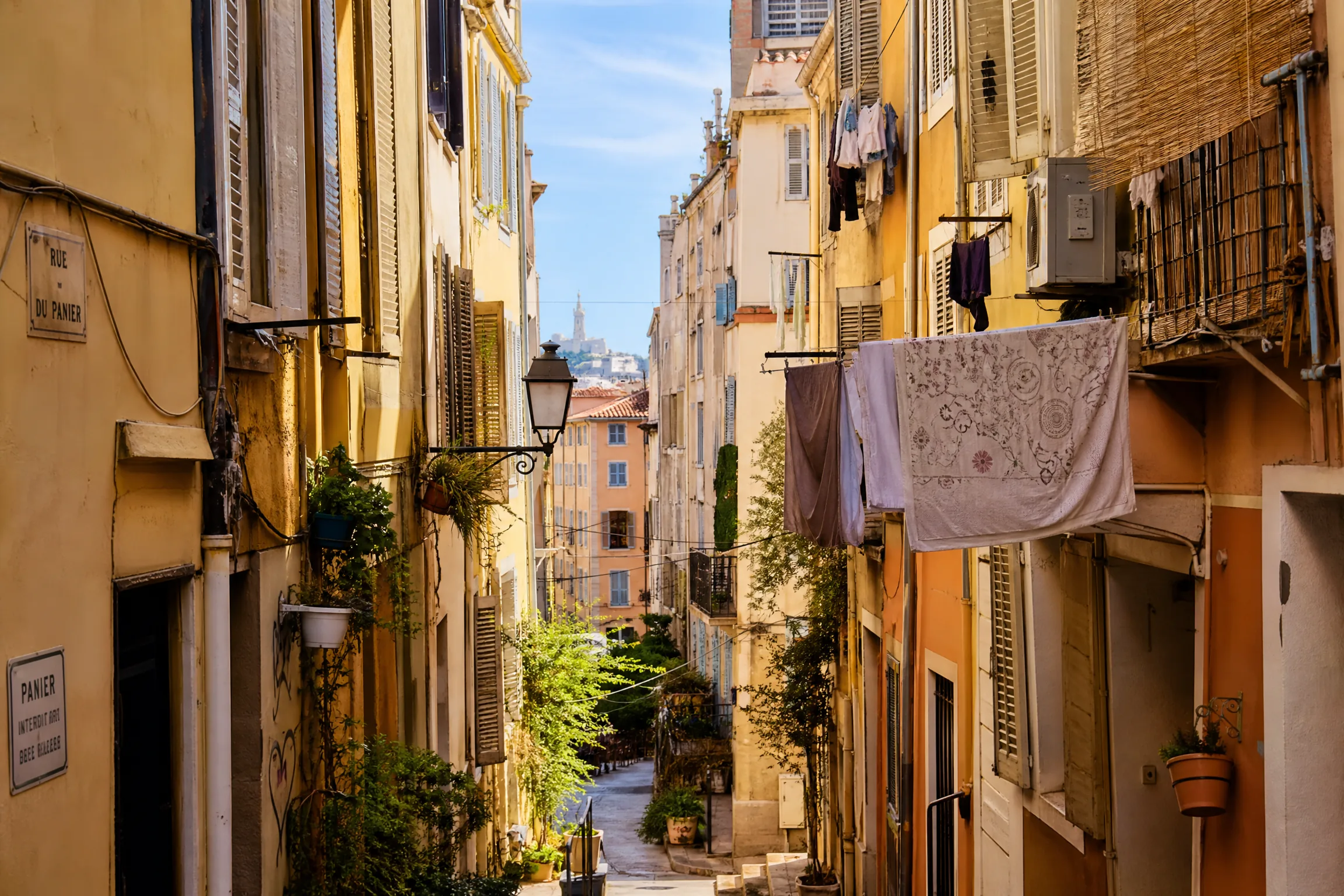 Le Panier, quartier historique pour une rencontre senior à Marseille