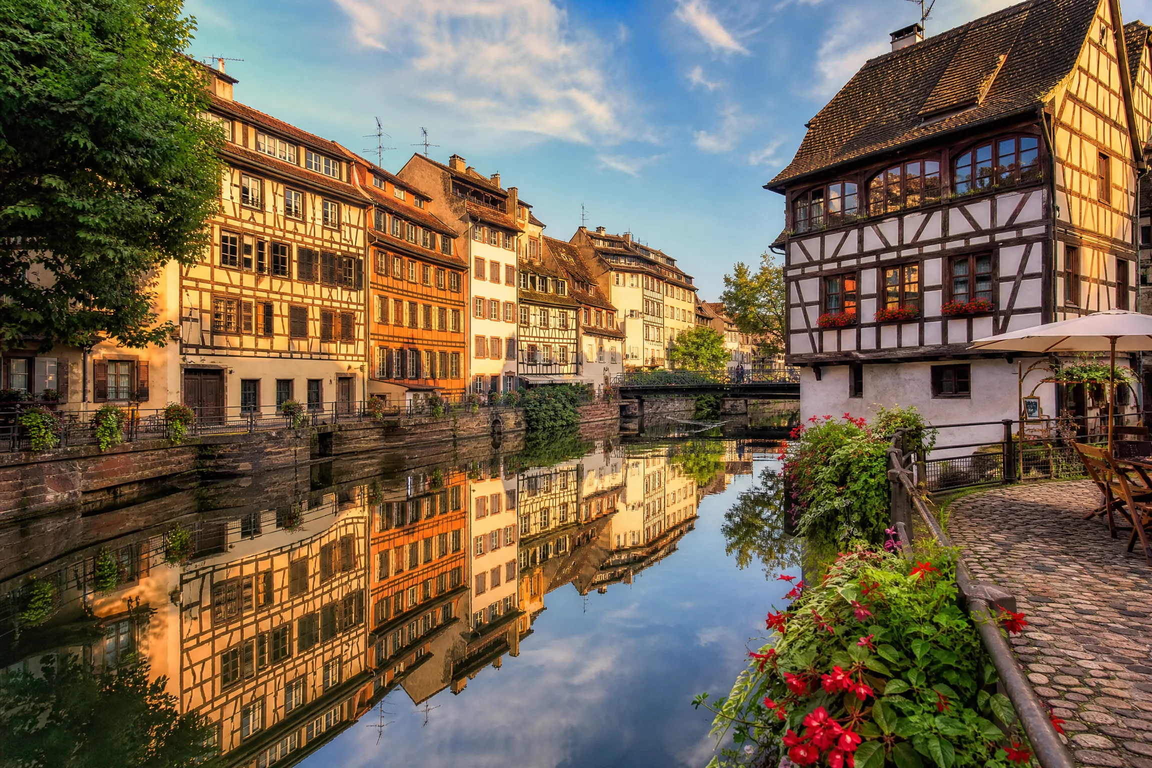 La Petite France à Strasbourg pour une rencontre senior