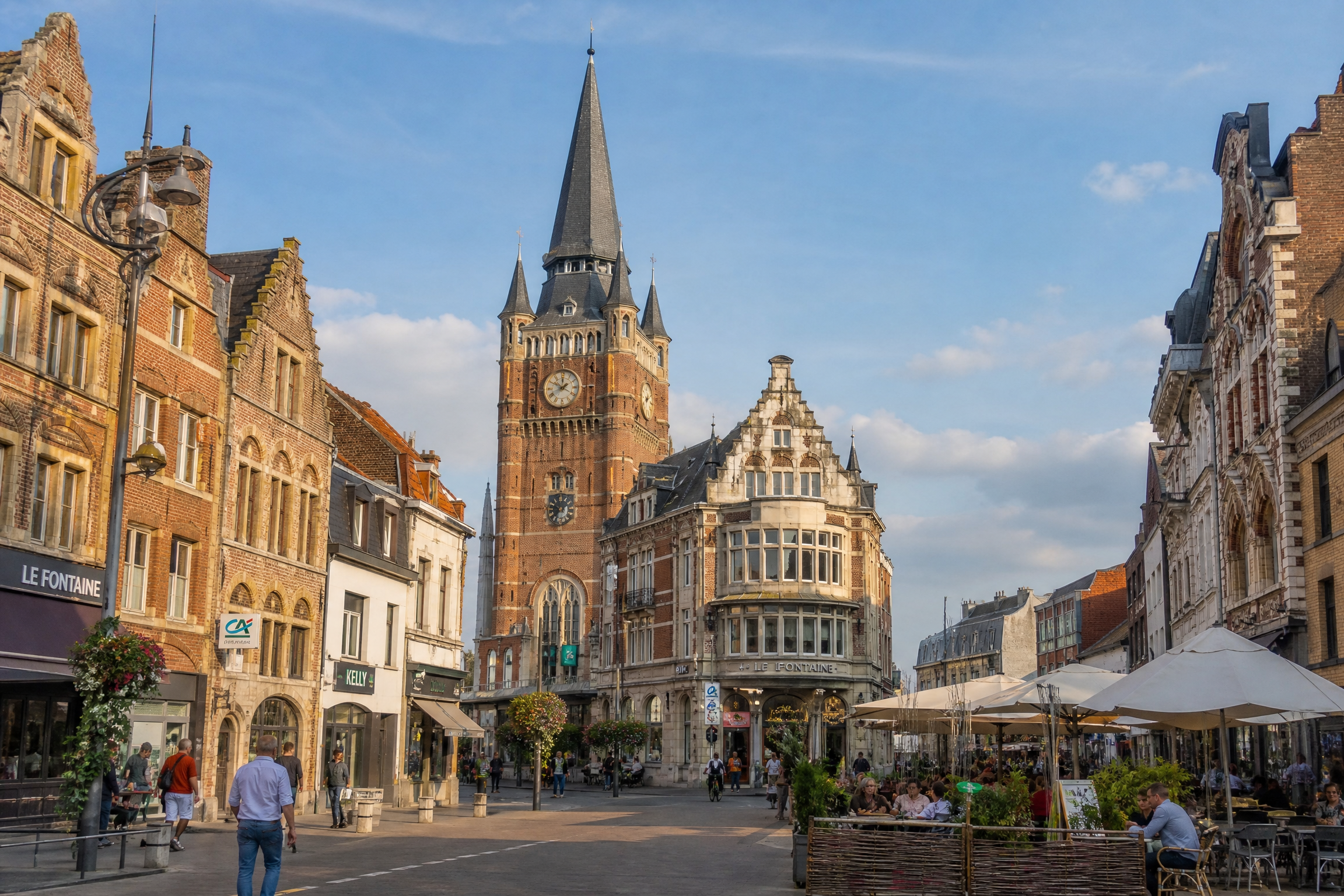 Grand Place de Tourcoing pour une rencontre senior